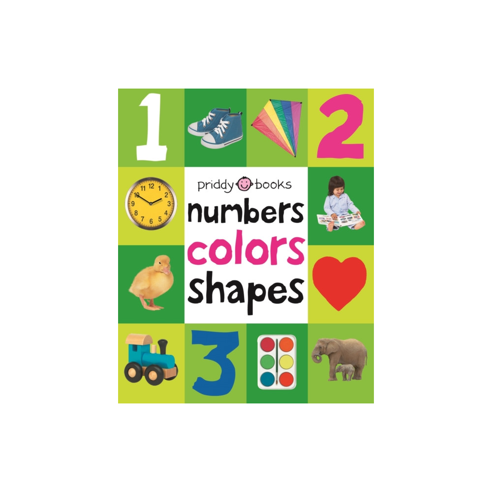 Produktbild för First 100 Numbers, Colors, Shapes (bok, board book, eng)