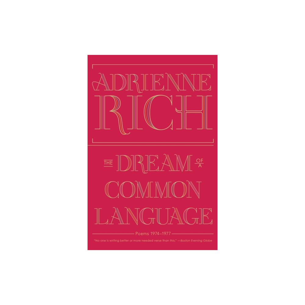 Produktbild för The Dream of a Common Language (häftad, eng)
