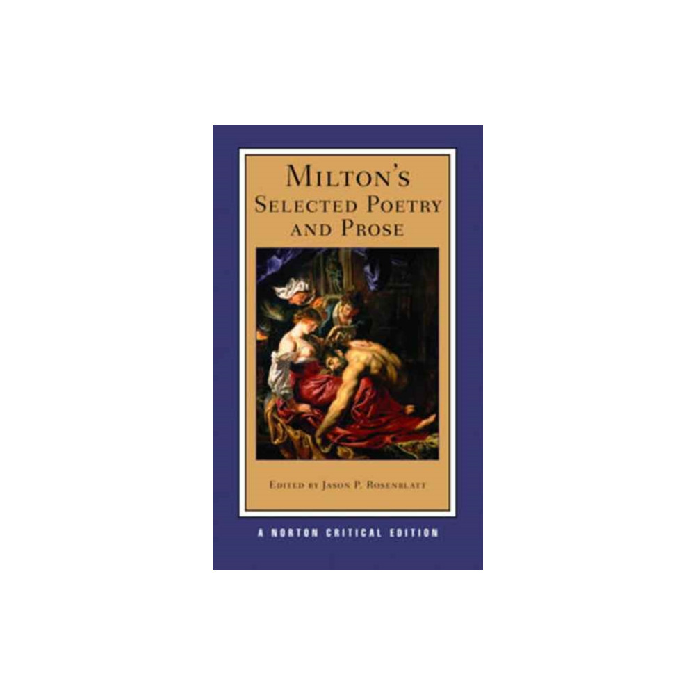 Produktbild för Milton's Selected Poetry and Prose (häftad, eng)