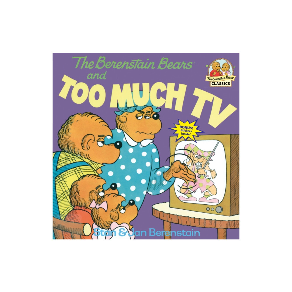 Produktbild för The Berenstain Bears and Too Much TV (häftad, eng)