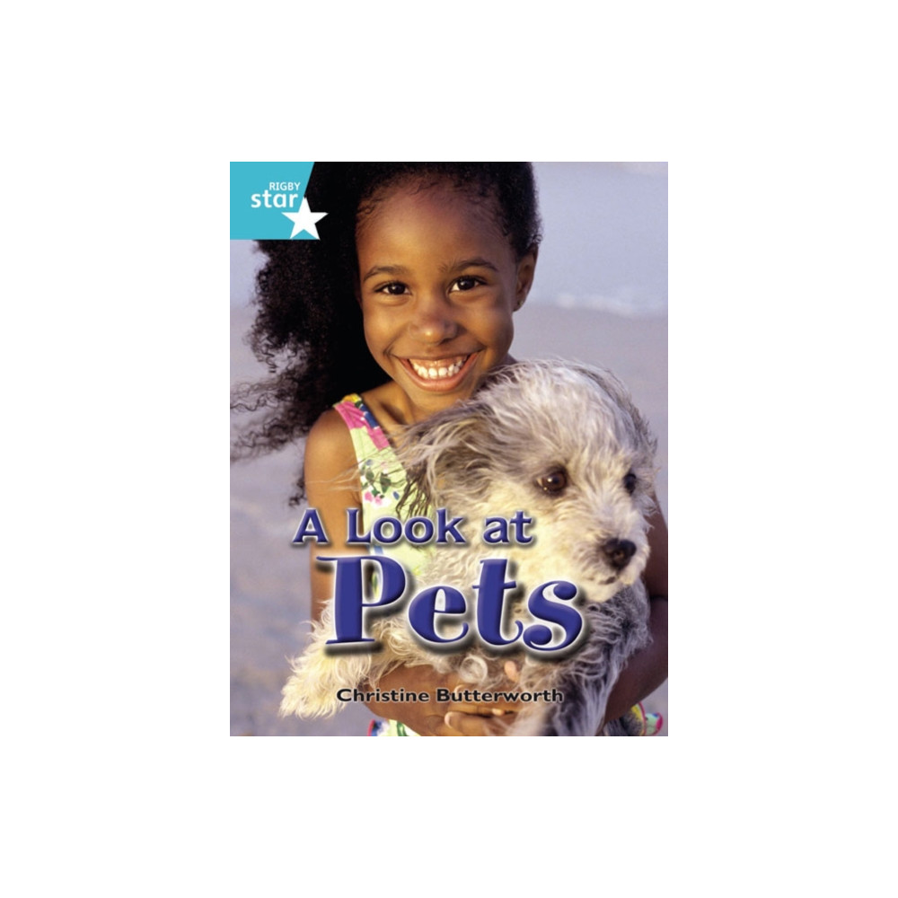 Produktbild för Rigby Star Independent Year 2 Turquoise Non Fiction A Look At Pets Single (häftad, eng)