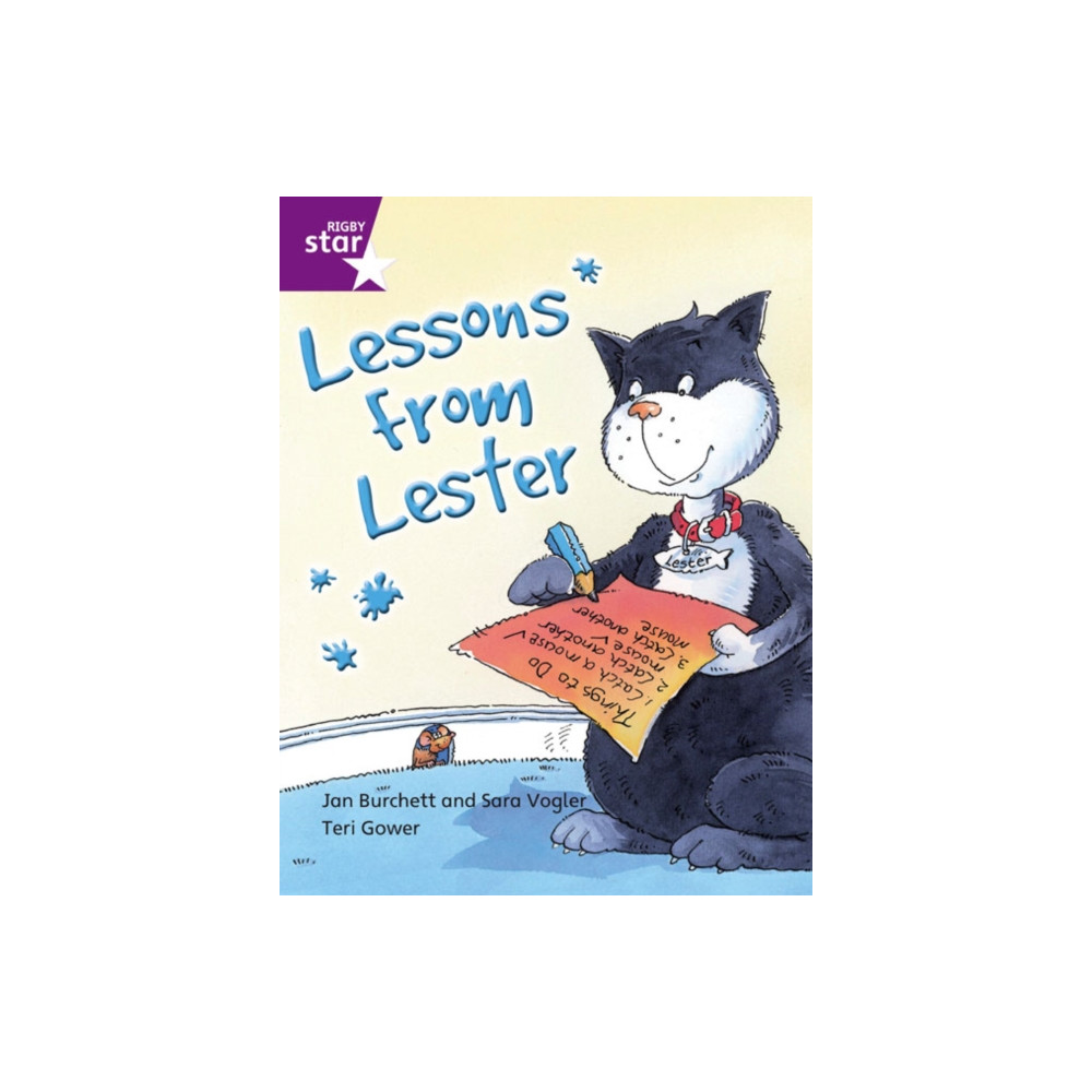 Produktbild för Rigby Star Independent Year 2 Purple Fiction Lessons From Lester Single (häftad, eng)