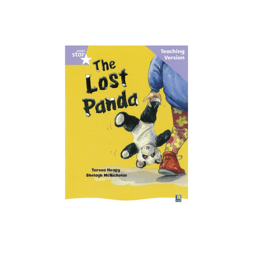 Produktbild för Rigby Star Guided Reading Lilac Level: The Lost Panda Teaching Version (häftad, eng)