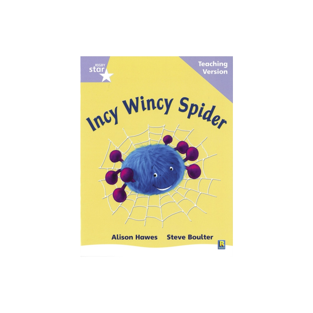 Produktbild för Rigby Star Phonic Guided Reading Lilac Level: Incy Wincy Spider Teaching Version (häftad, eng)
