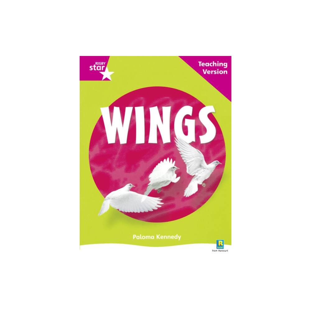 Produktbild för Rigby Star Non-fiction Guided Reading Pink Level: Wings Teaching Version (häftad, eng)