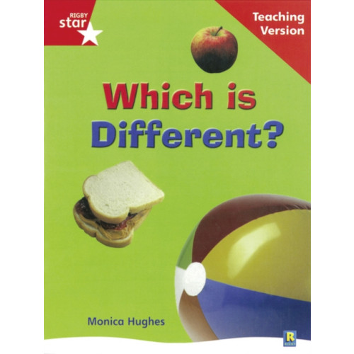 Pearson Education Limited Rigby Star Non-fiction Guided Reading Red Level: Which is Different? Teaching Version (häftad)