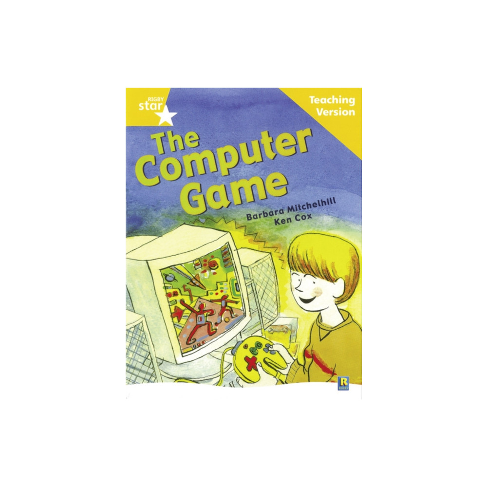 Produktbild för Rigby Star Guided Reading Yellow Level: The Computer Game Teaching Version (häftad, eng)