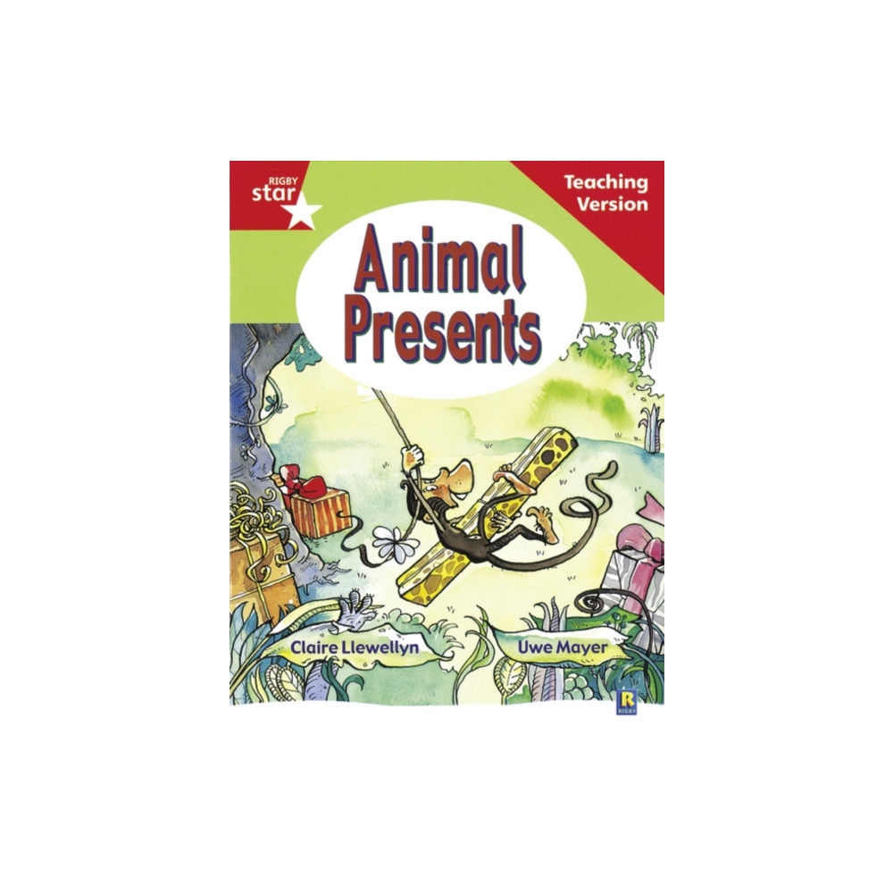 Produktbild för Rigby Star Guided Reading Red Level: Animal Presents Teaching Version (häftad, eng)