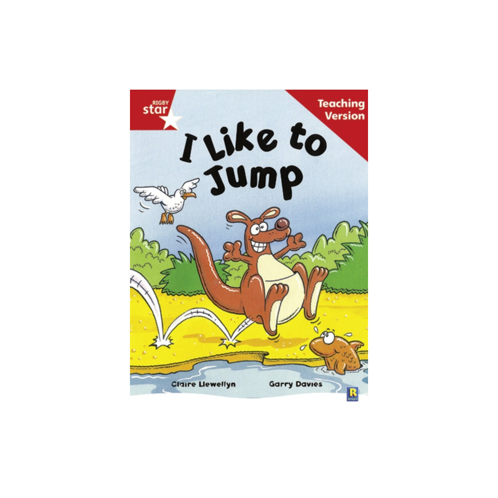 Produktbild för Rigby Star Guided Reading Red Level: I Like To Jump Teaching Version (häftad, eng)