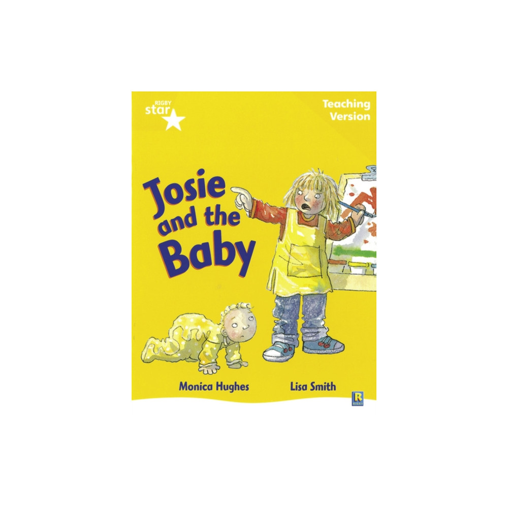 Produktbild för Rigby Star Guided Reading Yellow Level: Josie and the Baby Teaching Version (häftad, eng)