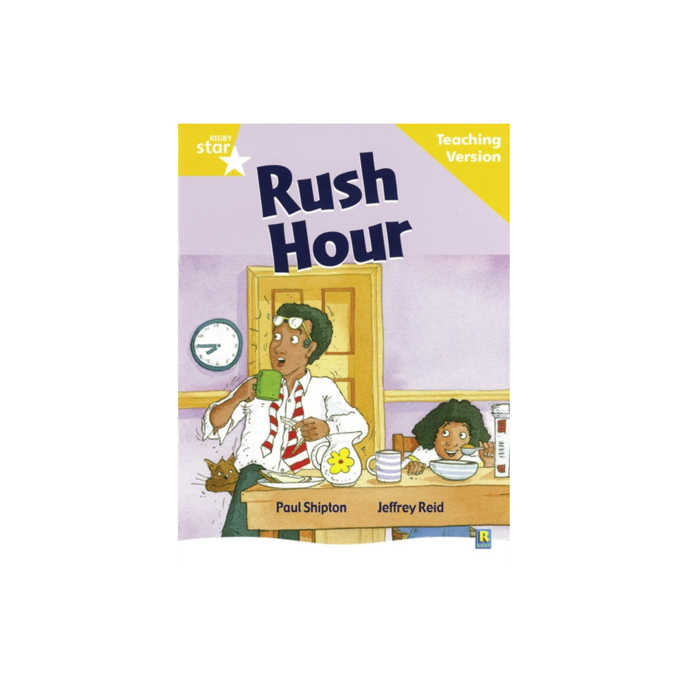 Produktbild för Rigby Star Guided Reading Yellow Level: Rush Hour Teaching Version (häftad, eng)