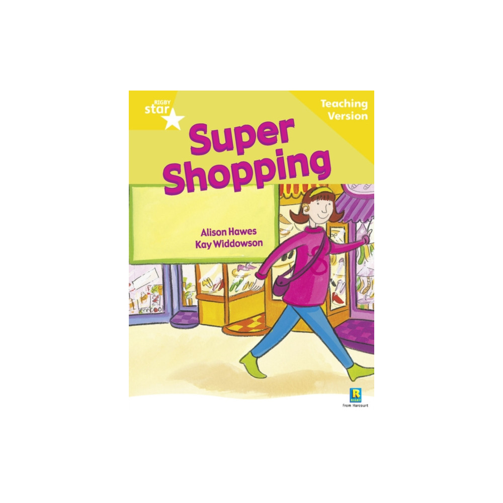 Produktbild för Rigby Star Guided Reading Yellow Level: Super Shopping Teaching Version (häftad, eng)
