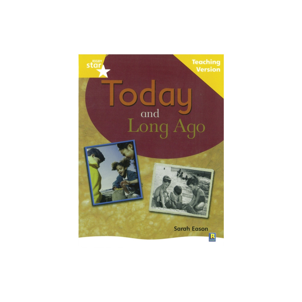 Produktbild för Rigby Star Non-fiction Guided Reading Yellow Level: Long Ago and Today Teaching Version (häftad, eng)