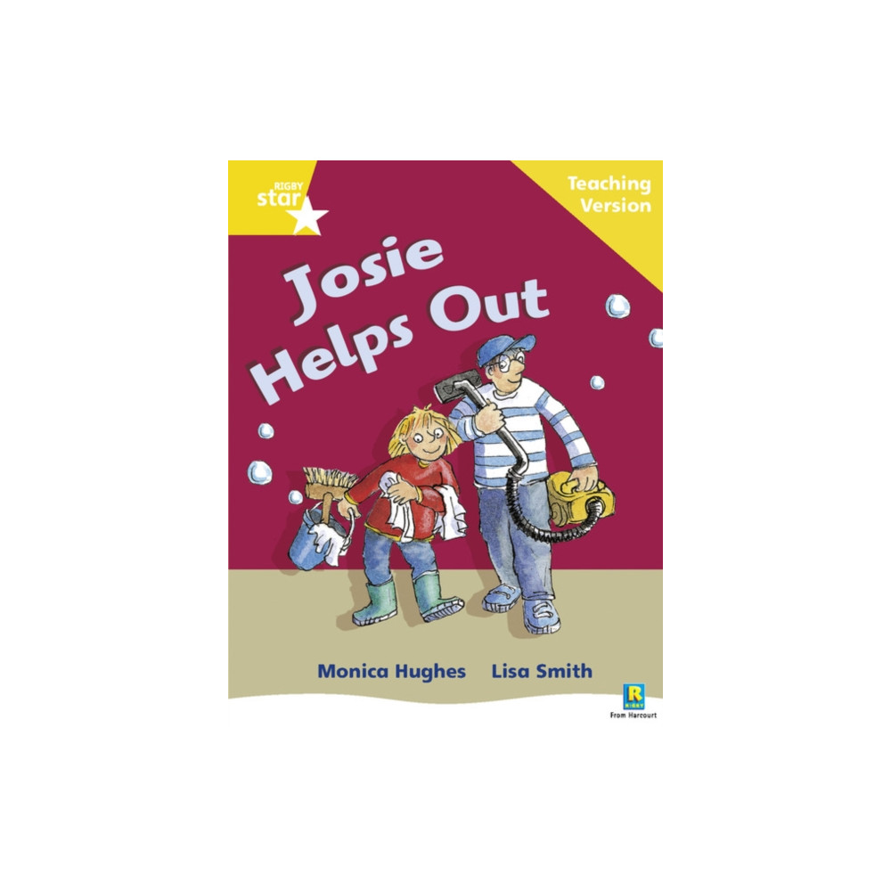 Produktbild för Rigby Star Phonic Guided Reading Yellow Level: Josie Helps Out Teaching Version (häftad, eng)