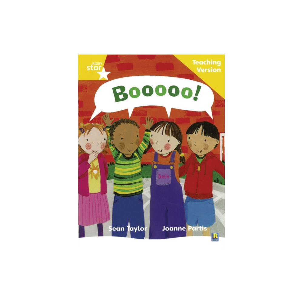 Produktbild för Rigby Star Phonic Guided Reading Yellow Level: Boooo! Teaching Version (häftad, eng)