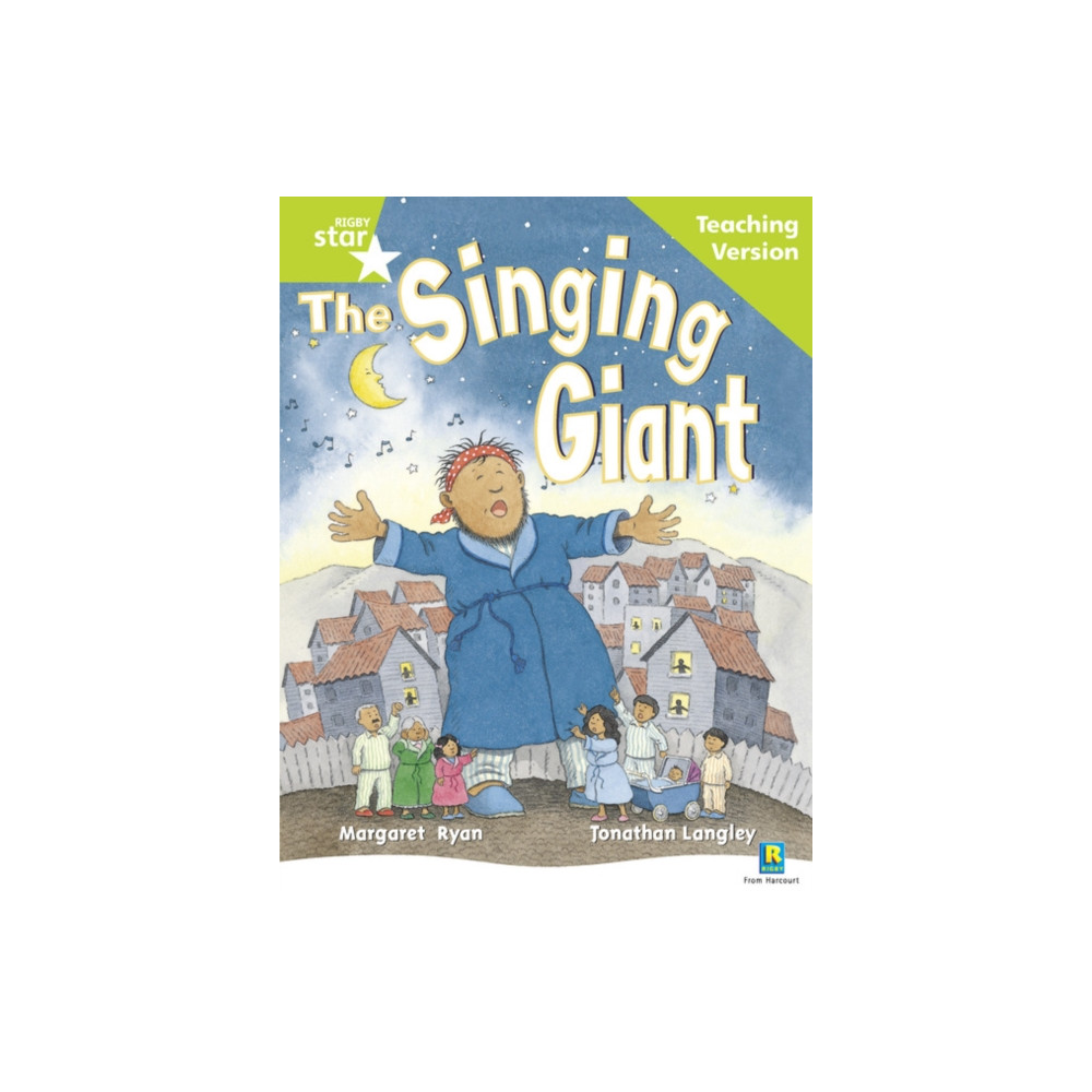 Produktbild för Rigby Star Guided Reading Green Level: The Singing Giant - story Teaching Version (häftad, eng)