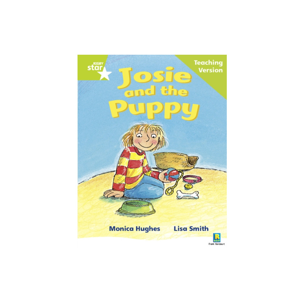 Produktbild för Rigby Star Phonic Guided Reading Green Level: Josie and the Puppy Teaching Version (häftad, eng)