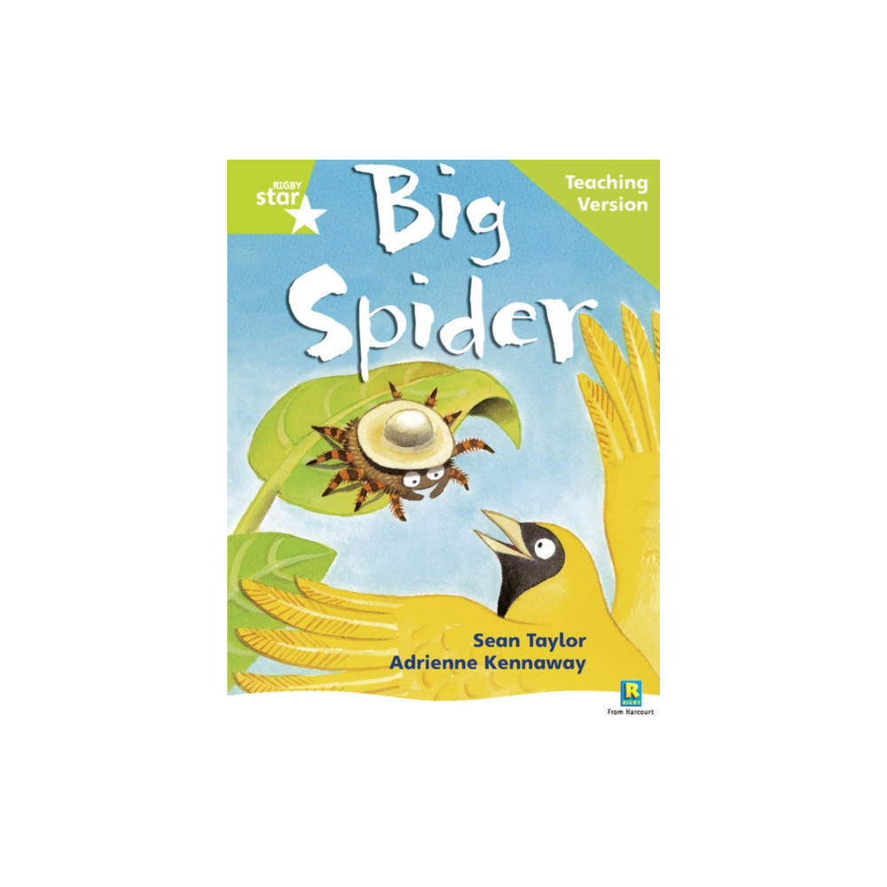 Produktbild för Rigby Star Phonic Guided Reading Green Level: Big Spider Teaching Version (häftad, eng)