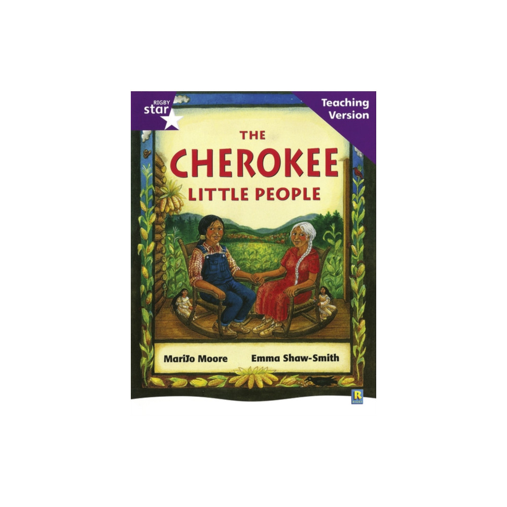 Produktbild för Rigby Star Guided Reading Purple Level: The Cherokee Little People Teaching Version (häftad, eng)