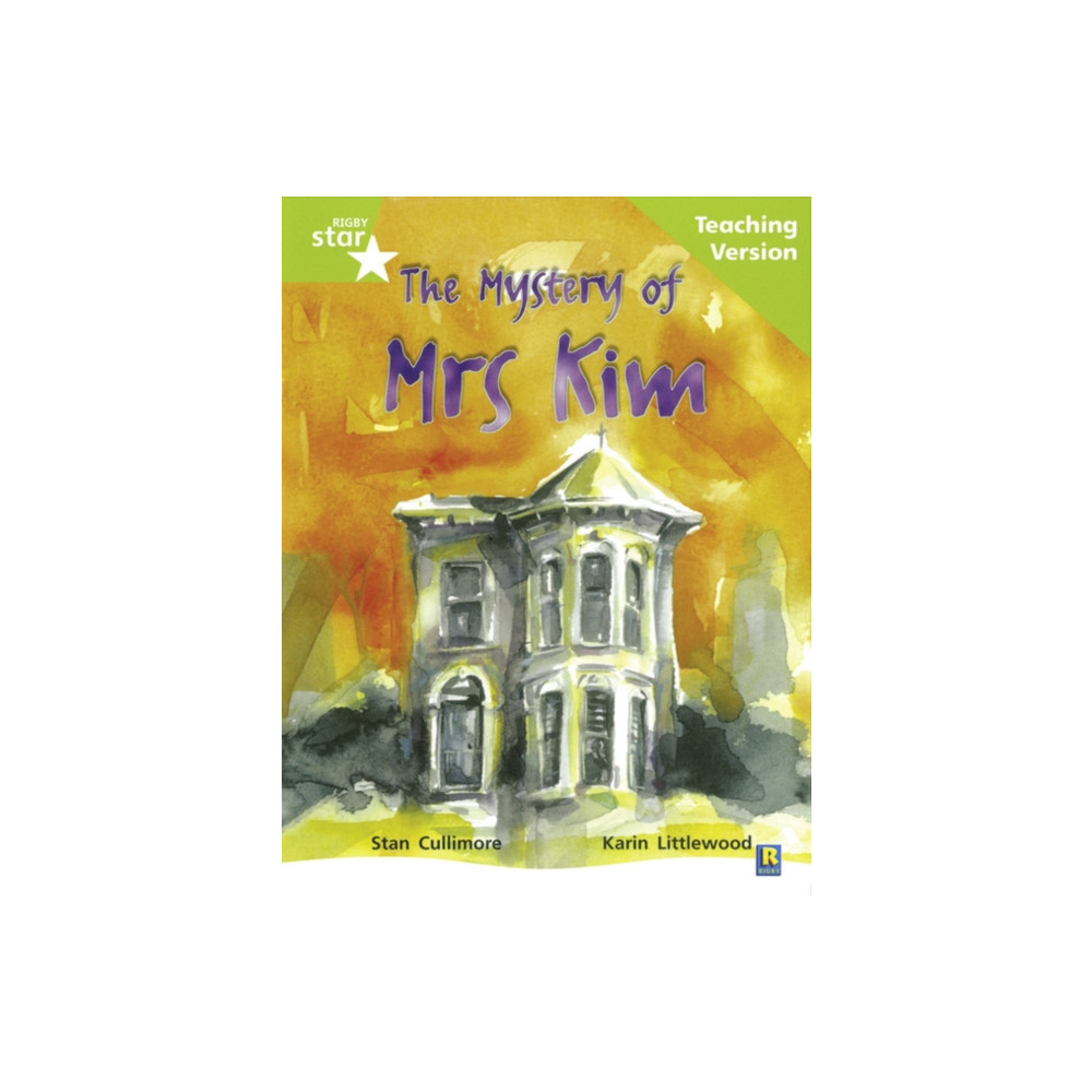 Produktbild för Rigby Star Guided Lime Level: The Mystery of Mrs Kim Teaching Version (häftad, eng)