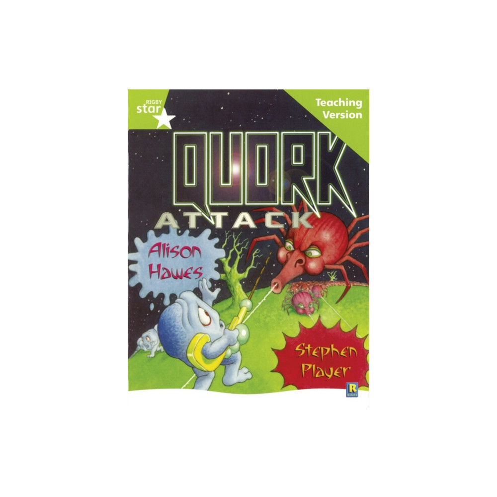 Produktbild för Rigby Star Guided Lime Level: Quork Attack Teaching Version (häftad, eng)
