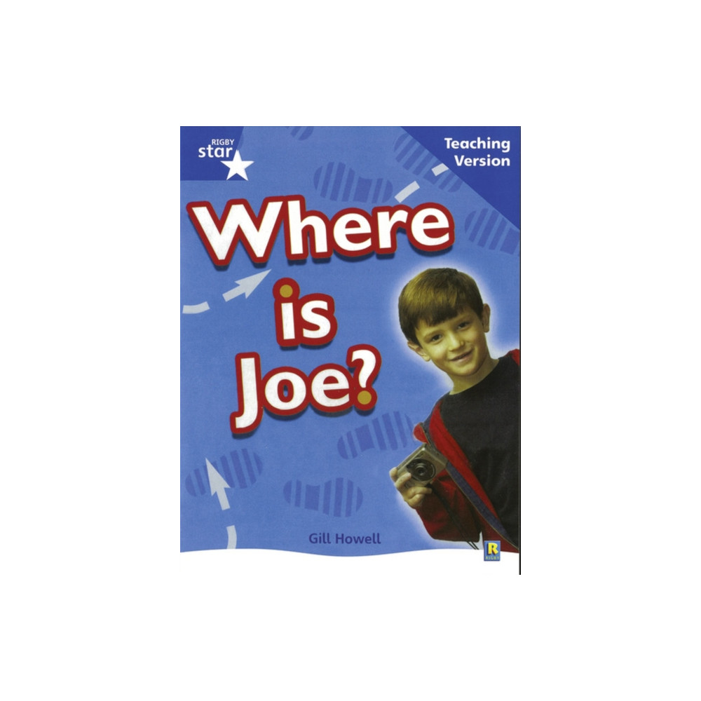 Produktbild för Rigby Star Non-Fiction Blue Level: Where is Joe? Teaching Version Framework Edition (häftad, eng)