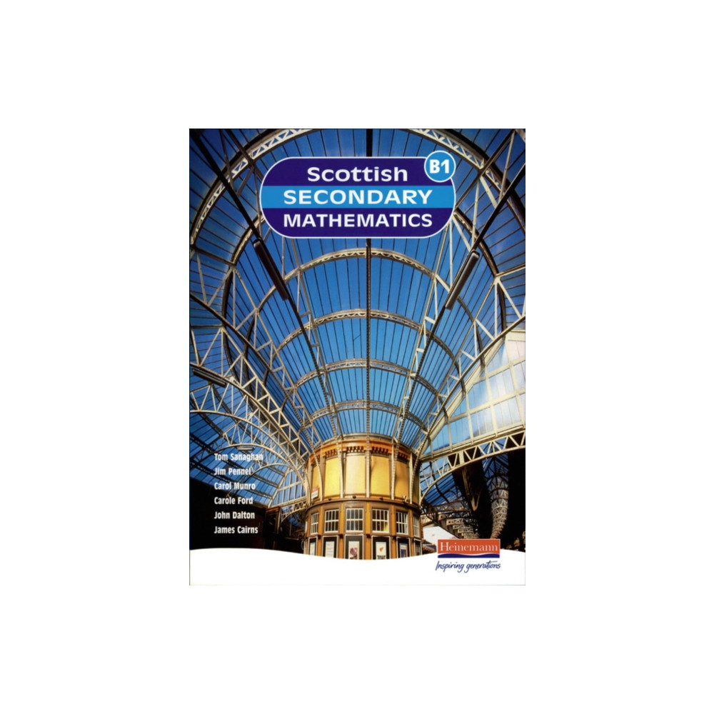 Produktbild för Scottish Secondary Maths Blue 1 Student Book (häftad, eng)