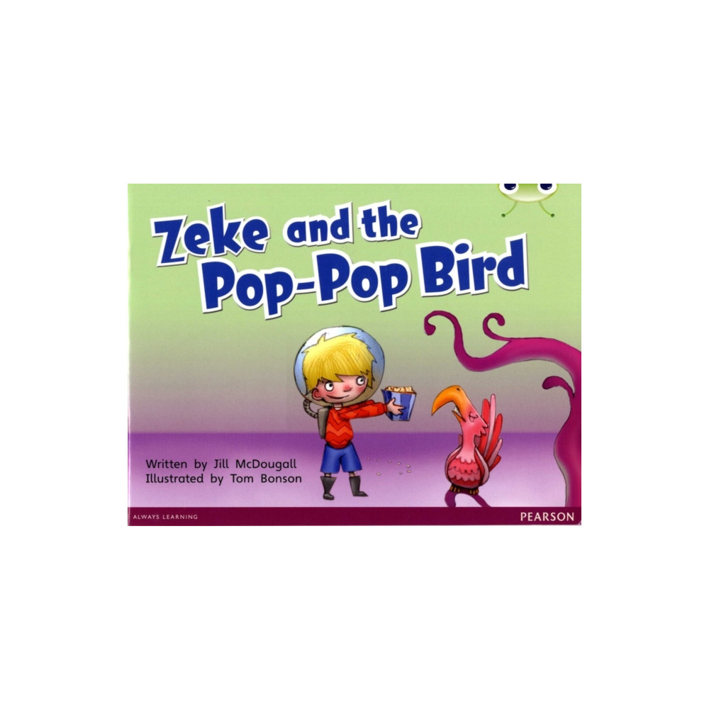 Produktbild för Bug Club Guided Fiction Year 1 Blue C Zeke and the Pop-pop Bird (häftad, eng)