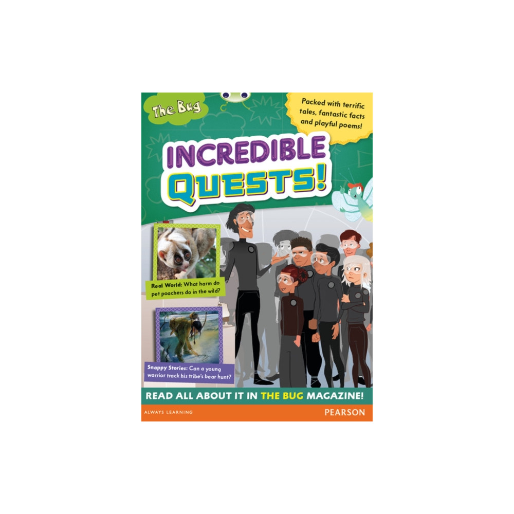 Produktbild för Bug Club Pro Guided Year 5 Incredible Quests (häftad, eng)
