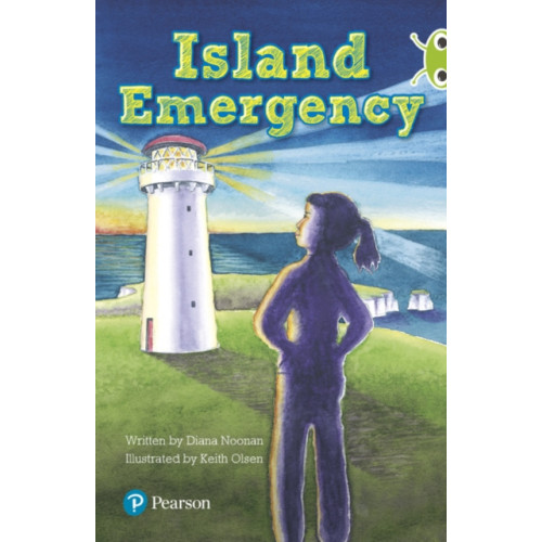 Pearson Education Limited Bug Club Lime Plus B Island Emergency (häftad, eng)