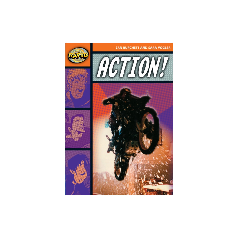 Produktbild för Rapid Reading: Action! (Stage 4, Level 4B) (häftad, eng)