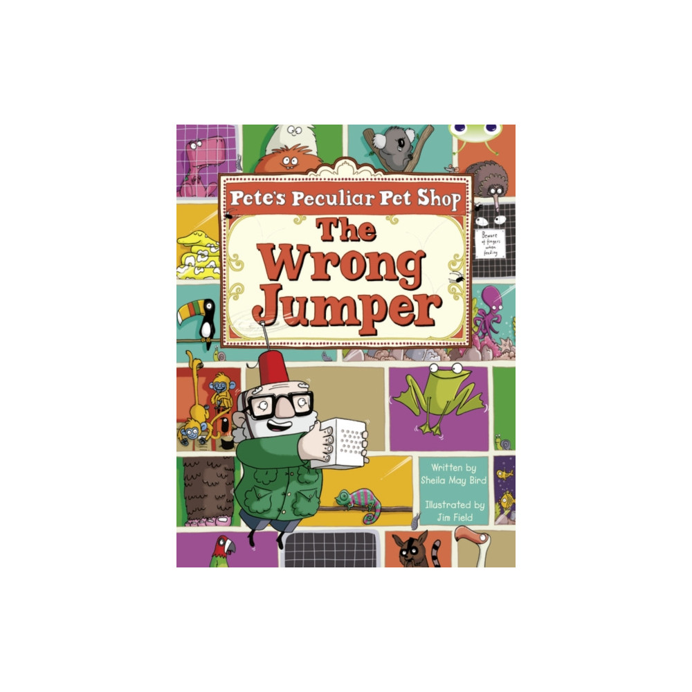 Produktbild för Bug Club Guided Fiction Year Two Purple A Pete's Peculiar Pet Shop: The Wrong Jumper (häftad, eng)