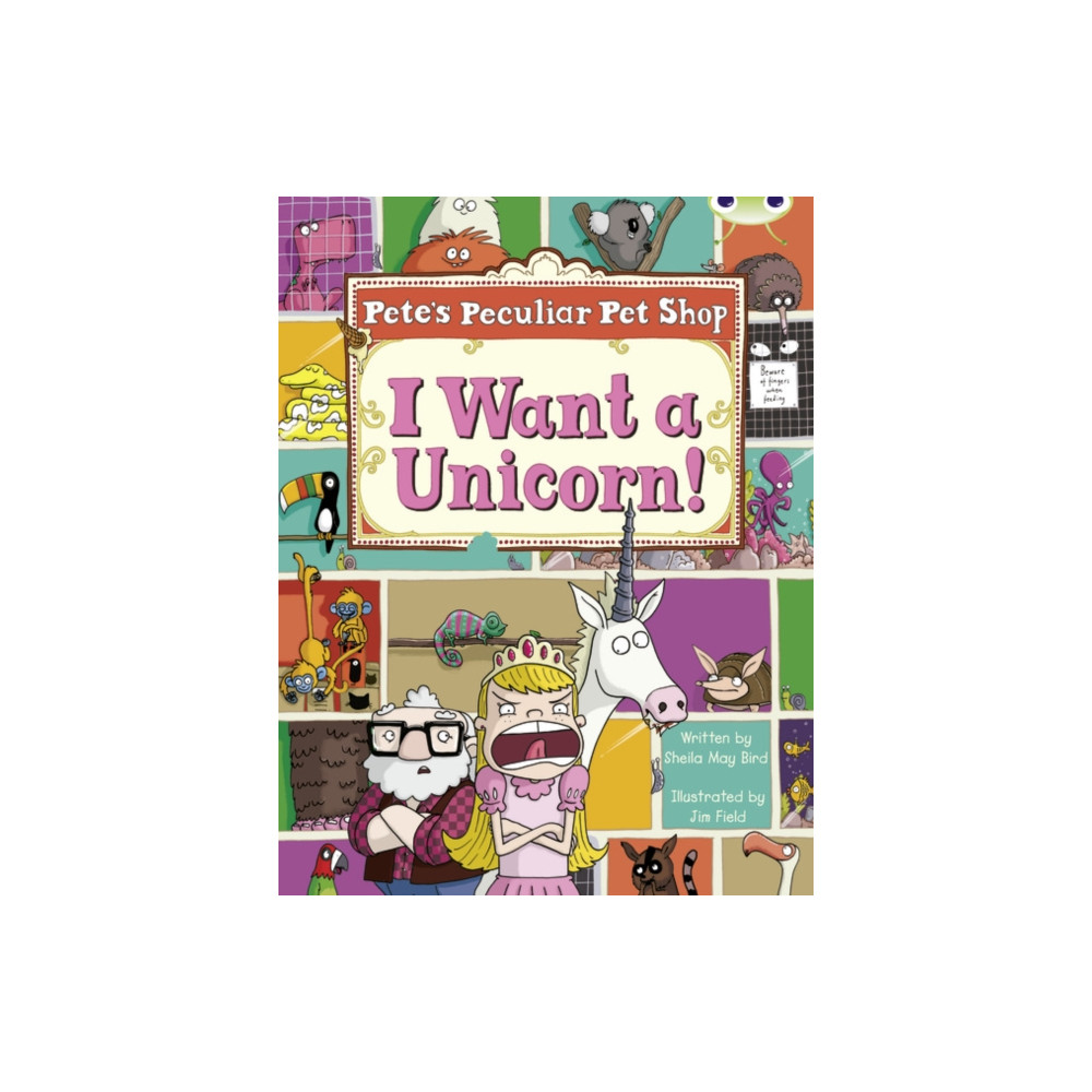 Produktbild för Bug Club Guided Non Fiction Year Two Purple B Pete's Peculiar Pet Shop: I Want a Unicorn! (häftad, eng)