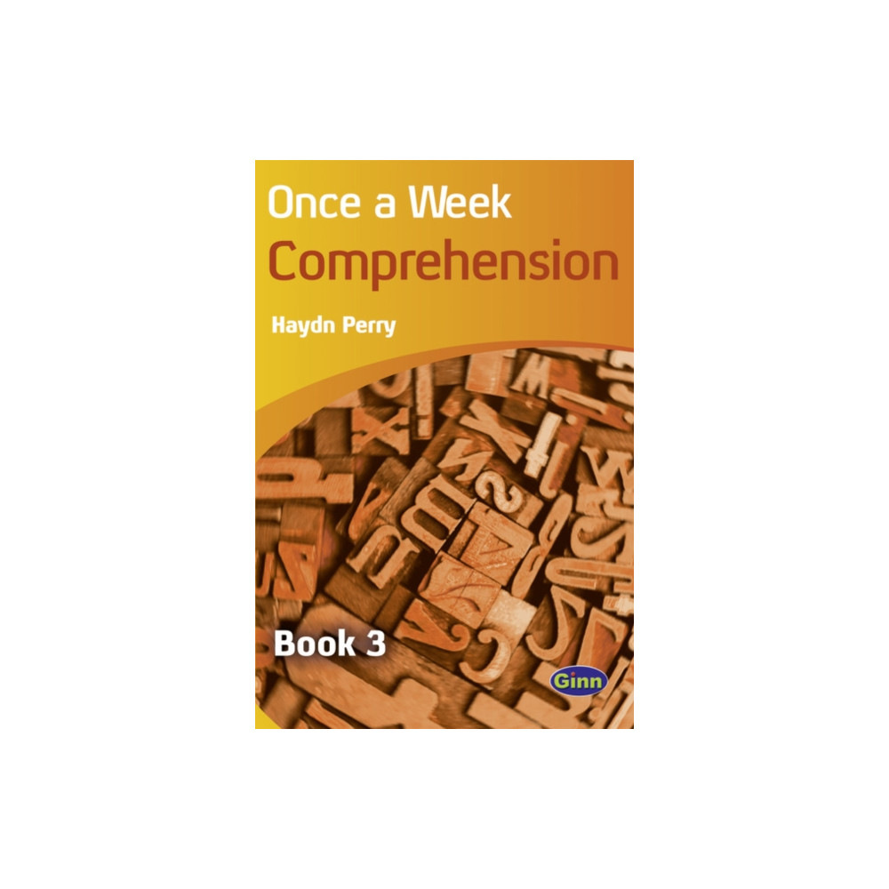 Produktbild för Once a Week Comprehension Book 3 (International) (häftad, eng)