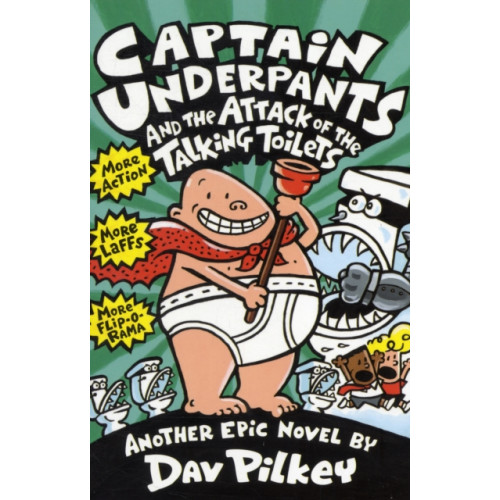 Scholastic Captain Underpants and the Attack of the Talking Toilets (häftad, eng)