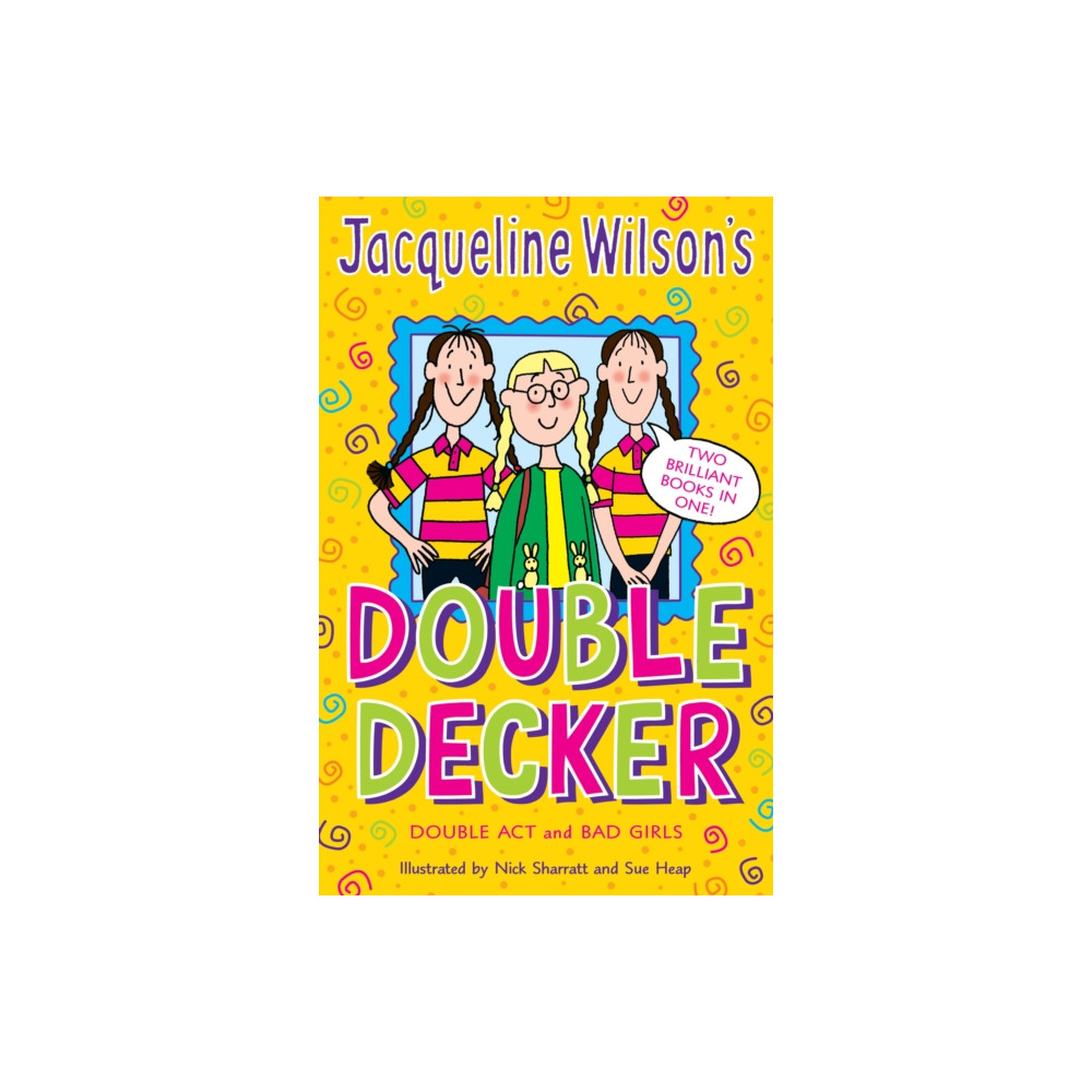 Produktbild för Jacqueline Wilson Double Decker (häftad, eng)
