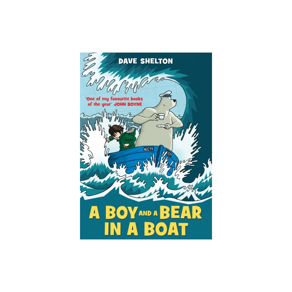 Produktbild för A Boy and a Bear in a Boat (häftad, eng)