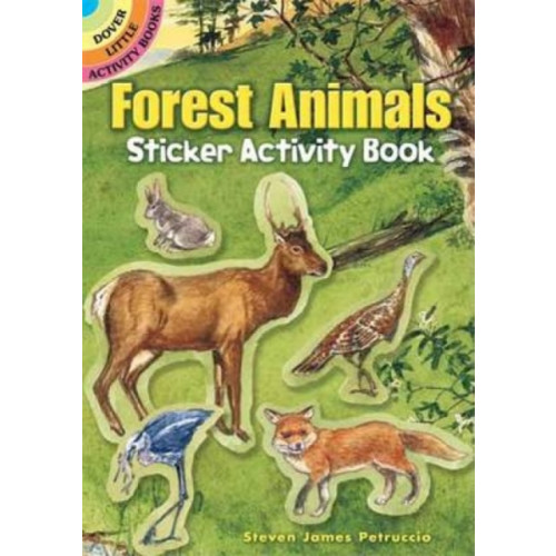 Dover publications inc. Forest Animals Sticker Activity Book (häftad, eng)