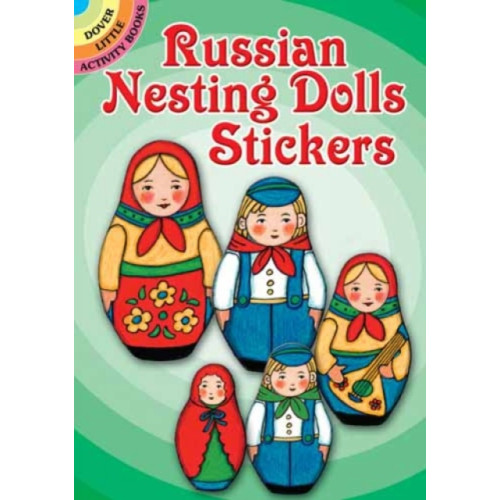 Dover publications inc. Russian Nesting Dolls Stickers (häftad)