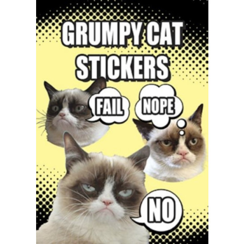 Dover publications inc. Grumpy Cat Stickers (häftad)