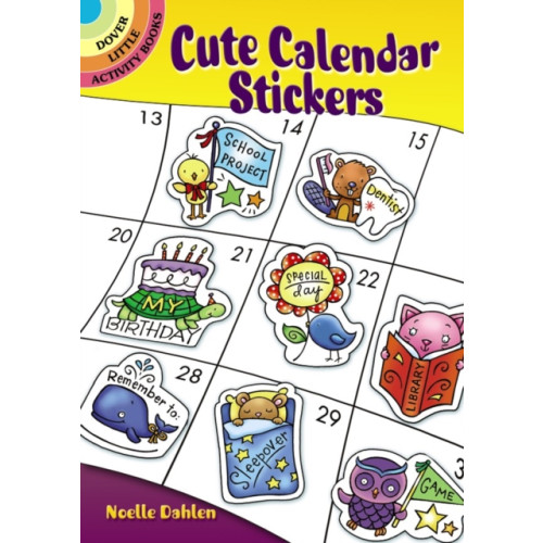 Dover publications inc. Cute Calendar Stickers (häftad)
