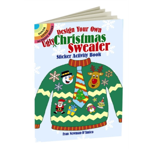 Dover publications inc. Design Your Own "Ugly" Christmas Sweater Sticker Activity Book (häftad)