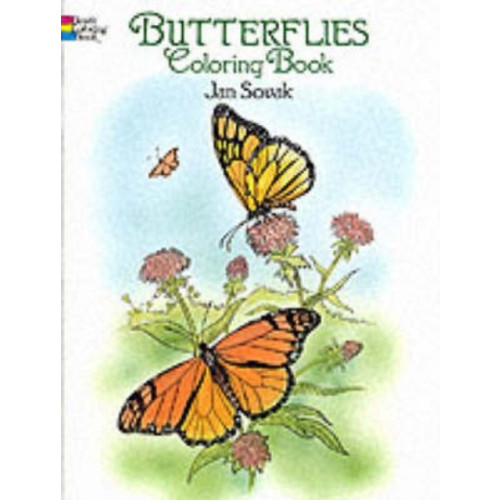 Dover publications inc. Butterflies Coloring Book (häftad)
