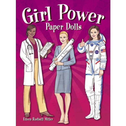 Dover publications inc. Girl Power Paper Dolls (häftad)