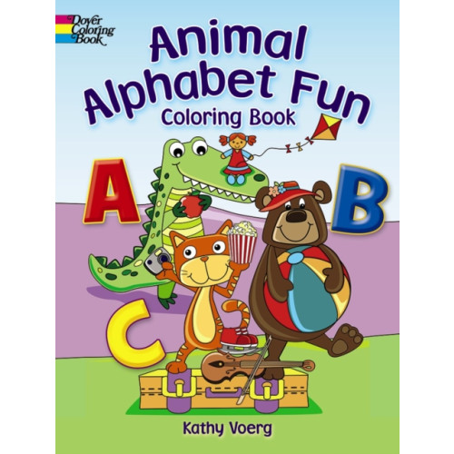 Dover publications inc. Animal Alphabet Fun Coloring Book (häftad)