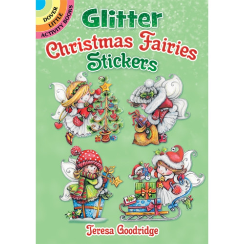 Dover publications inc. Glitter Christmas Fairies Stickers (häftad)