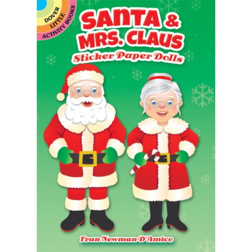 Dover publications inc. Santa & Mrs. Claus Sticker Paper Dolls (häftad)