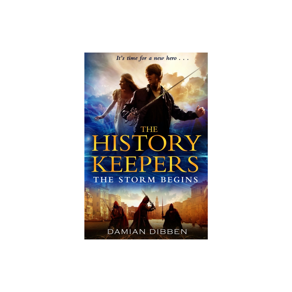 Produktbild för The History Keepers: The Storm Begins (häftad, eng)