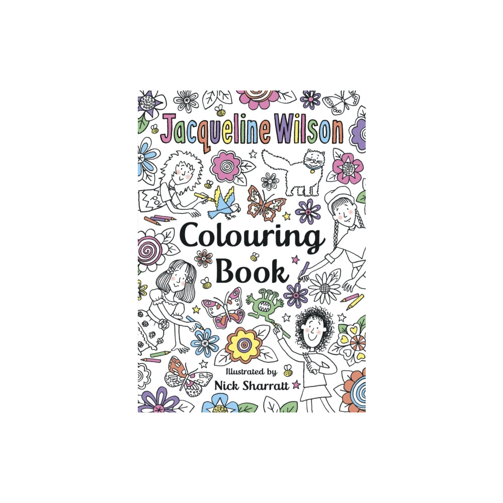 Produktbild för The Jacqueline Wilson Colouring Book (häftad, eng)