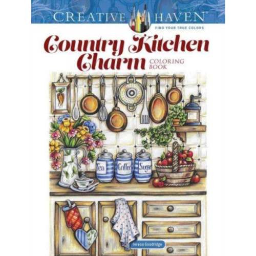 Dover publications inc. Creative Haven Country Kitchen Charm Coloring Book (häftad)